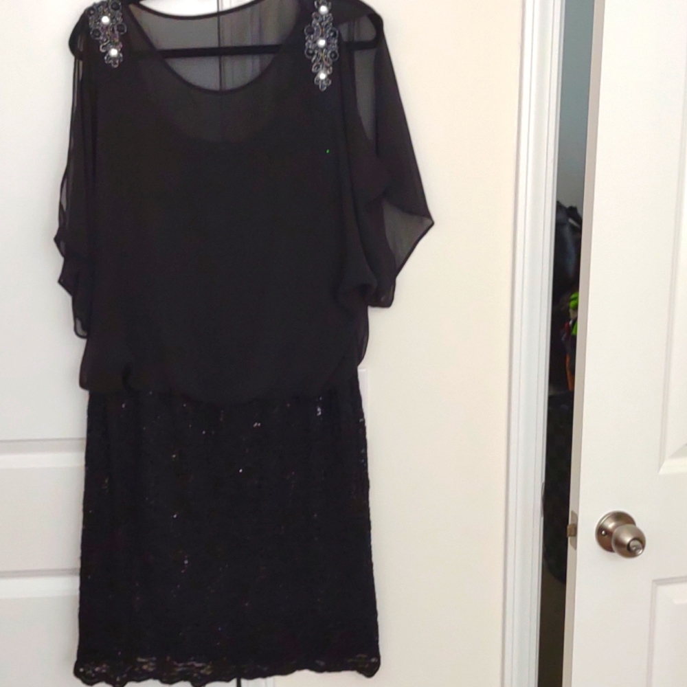 Beautiful dress with sequins